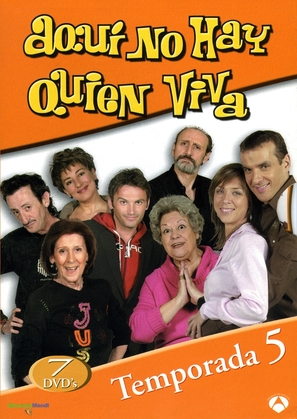 &quot;Aqu&iacute; no hay quien viva&quot; - Spanish Movie Cover (thumbnail)