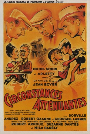 Circonstances att&egrave;nuantes - French Movie Poster (thumbnail)