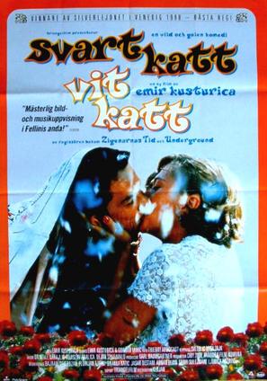 Crna macka, beli macor - Swedish Movie Poster (thumbnail)