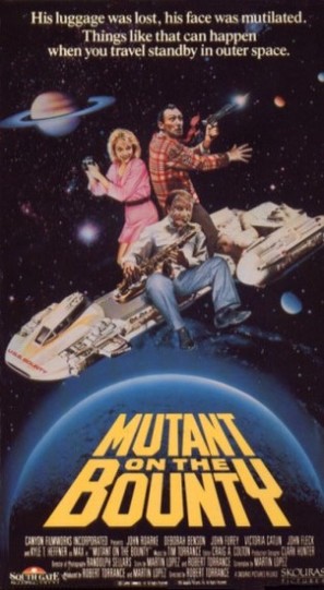 Mutant on the Bounty - VHS movie cover (thumbnail)