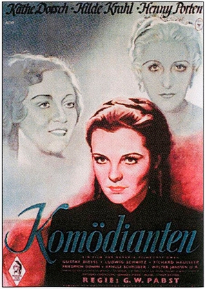 Kom&ouml;dianten - German Movie Poster (thumbnail)