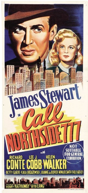 Call Northside 777 - Australian Movie Poster (thumbnail)