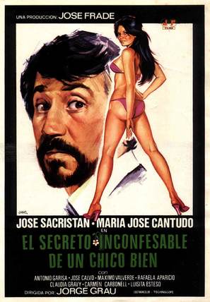 Secreto inconfesable de un chico bien, El - Spanish Movie Poster (thumbnail)