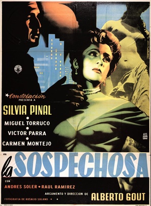 La sospechosa - Mexican Movie Poster (thumbnail)