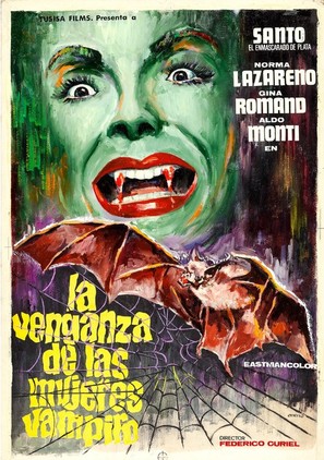 La venganza de las mujeres vampiro - Spanish Movie Poster (thumbnail)