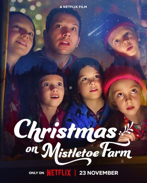 Kerstmis op de maretakboerderij - British Movie Poster (thumbnail)