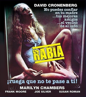 Rabid - Spanish Blu-Ray movie cover (thumbnail)