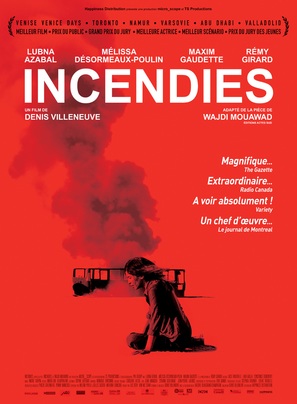 Incendies - French Movie Poster (thumbnail)