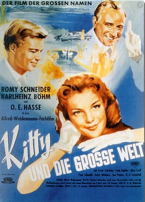 Kitty und die gro&szlig;e Welt - German Movie Poster (thumbnail)