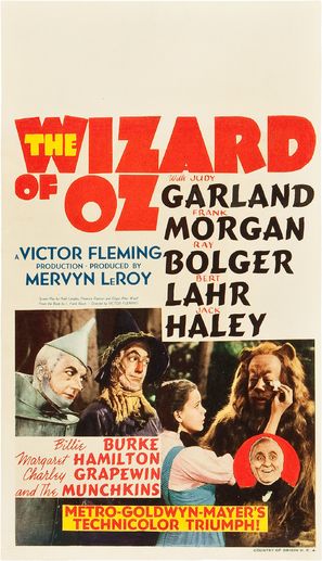 The Wizard of Oz - Theatrical movie poster (thumbnail)