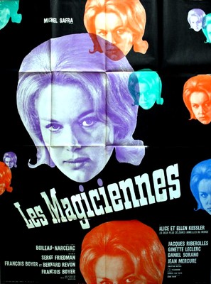 Les magiciennes - French Movie Poster (thumbnail)