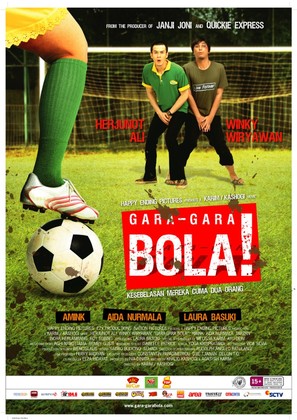 Gara-gara bola - Indonesian Movie Poster (thumbnail)