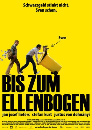 Bis zum Ellenbogen - German Movie Poster (thumbnail)