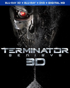 Terminator Genisys - Blu-Ray movie cover (thumbnail)