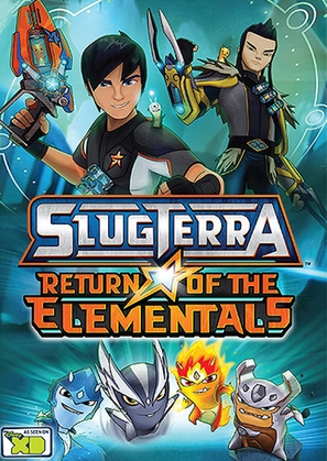 Slugterra: Return of the Elementals - Canadian DVD movie cover (thumbnail)