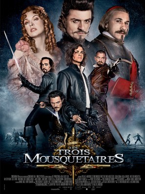 The Three Musketeers - French Movie Poster (thumbnail)