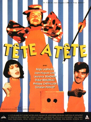 T&ecirc;te &agrave; t&ecirc;te - French Movie Poster (thumbnail)