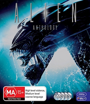 Alien: Resurrection - Australian Blu-Ray movie cover (thumbnail)