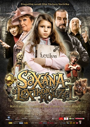 Sax&aacute;na a Lexikon kouzel - Czech Movie Poster (thumbnail)