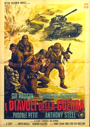 I diavoli della guerra - Italian Movie Poster (thumbnail)