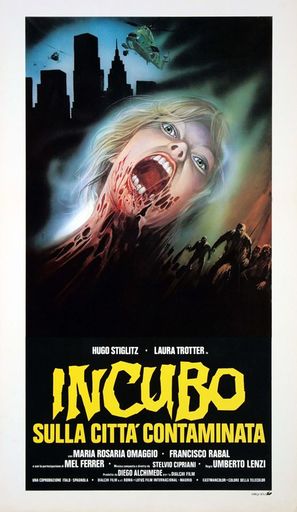 Incubo sulla citt&agrave; contaminata - Italian Movie Poster (thumbnail)