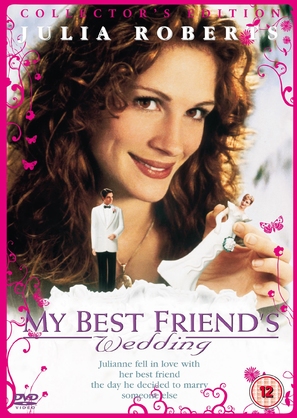 My Best Friend&#039;s Wedding - British DVD movie cover (thumbnail)