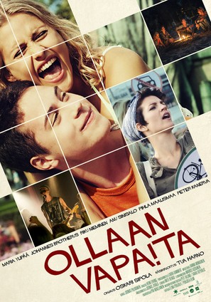 Ollaan vapaita - Finnish Movie Poster (thumbnail)
