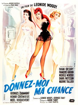 Donnez-moi ma chance - French Movie Poster (thumbnail)