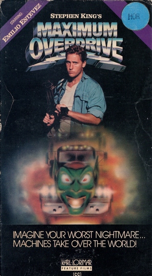 Maximum Overdrive - VHS movie cover (thumbnail)