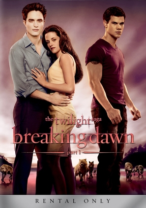 The Twilight Saga: Breaking Dawn - Part 1 - DVD movie cover (thumbnail)