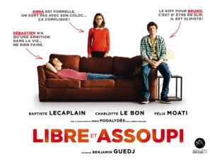 Libre et assoupi - French Movie Poster (thumbnail)