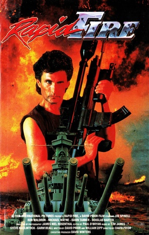 Rapid Fire - German VHS movie cover (thumbnail)