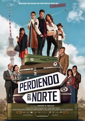 Perdiendo el norte - Spanish Movie Poster (thumbnail)