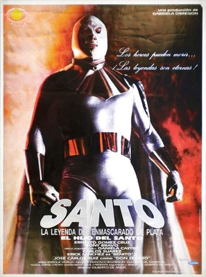 Santo: la leyenda del enmascarado de plata - Mexican Movie Poster (thumbnail)