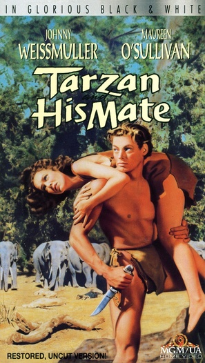Tarzan and His Mate - VHS movie cover (thumbnail)