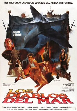 Los diablos del mar - Spanish Movie Poster (thumbnail)