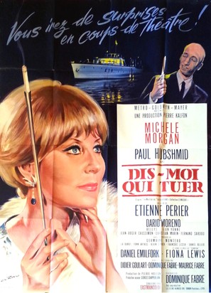 Dis-moi qui tuer - French Movie Poster (thumbnail)
