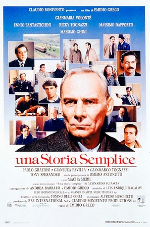 Una storia semplice - Italian Movie Poster (thumbnail)