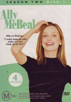 &quot;Ally McBeal&quot; - Australian DVD movie cover (thumbnail)