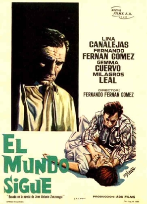 Mundo sigue, El - Spanish Movie Poster (thumbnail)