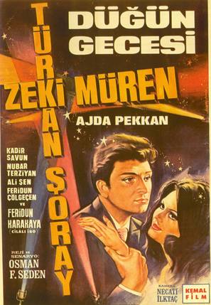 D&uuml;g&uuml;n gecesi - Turkish Movie Poster (thumbnail)