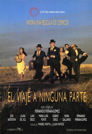 Viaje a ninguna parte, El - Spanish Movie Poster (thumbnail)