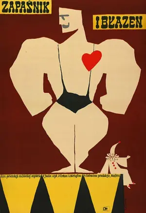The Wrestler and the Clown Poster