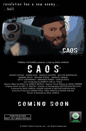 Caos - Puerto Rican Movie Poster (thumbnail)