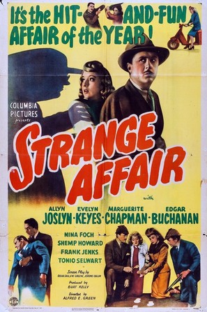 Strange Affair - Movie Poster (thumbnail)