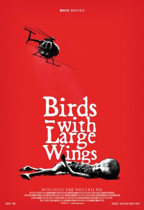 Birds with Large Wings - Indian Movie Poster (thumbnail)
