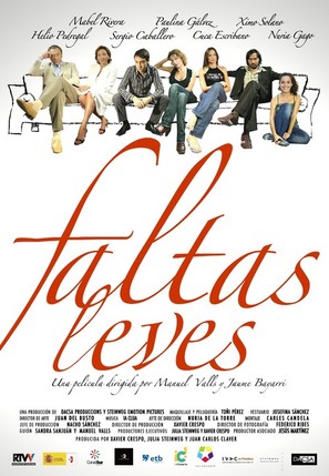 Faltas leves - Spanish Movie Poster (thumbnail)