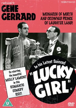 Lucky Girl - British DVD movie cover (thumbnail)