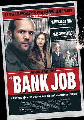 The Bank Job - Norwegian Movie Poster (thumbnail)