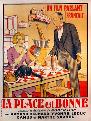 La place est bonne! - French Movie Poster (thumbnail)